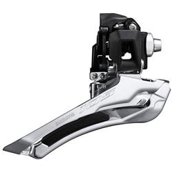 Přesmykač SHIMANO 105 FD-R7100 pro 2x12 obj. 34,9/31,8 + 28,6 Down Swing/61-66 pro 50-54z max ř.l: 4