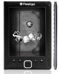 PRESTIGIO Elektronická kniha Libretto PER3162BN, 6" e-ink, přehrávání audio, video, foto, bat.1400mAh