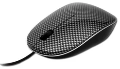 PRESTIGIO myš PMSO03, optická, 1000dpi, 3 tlačítka, USB, černá (carbon)