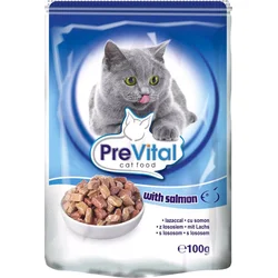 PreVital kočka losos, kapsička 100 g