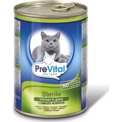 PreVital kočka sterile kuře, kousky 415 g