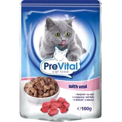 PreVital kočka telecí, kapsička 100 g
