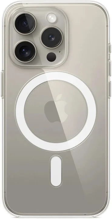 Priehľadné puzdro Apple iPhone 15 Pro s MagSafe