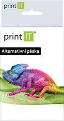 PRINT IT TZe-221 černá/bílá 9mm páska pro tiskárny Brother PI-2014 - Pásky a štítky
