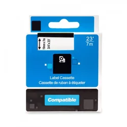 PRINTLINE kompatibilní páska s DYMO, 45808 S0720880,19mm,7m,černý tisk/ žlutý podklad, D1 PLTD23 - Pásky a štítky