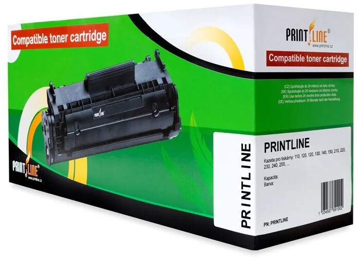 PRINTLINE kompatibilní toner s HP CF217X, black, čip