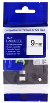 PRINTLINE kompatibilný páska s Brother TZE-521, 9mm, čierna tlač/modrý podklad PLTB54