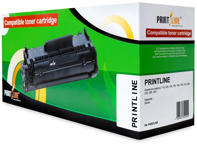 PRINTLINE kompatibilný toner s HP CE260X, black DH-260X