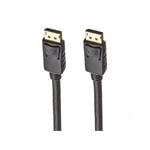 Pripojovací kábel DisplayPort 1.4 M/M, pozlátené konektory, 3 m