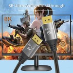 Pripojovací kábel PremiumCord DisplayPort 1.4 kport13-05