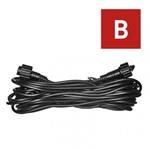 Prodlužovací kabel pro spojovací řetězy Profi černý
