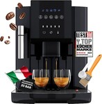 ProfiCook KAV 1281 Plne automatický kávovar s mlynčekom, tryskou na mlieko a dotykovým ovládaním