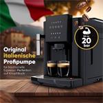 ProfiCook KAV 1281 Plně plnoautomatický kávovar s mlýnkem, tryskou na mléko a dotykovým ovládáním