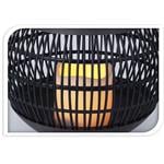 PROGARDEN Solárny lampáš so sviečkou LED, 22 x 23 cm