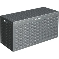 PROGARDEN Zahradní úložný box s víkem plastový 120x45x60 cm 