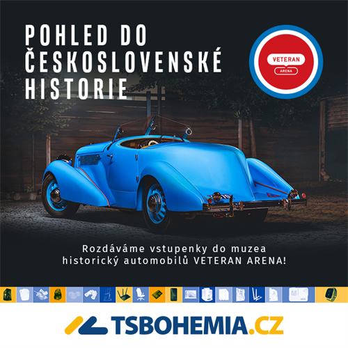PROMO Elektronický poukaz do muzea VETERAN ARENA 2023