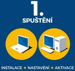 První spuštění komfort PC NB AIO