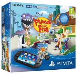 PS Vita Wi-Fi + 8GB karta + Phineas&Ferb voucher