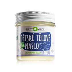 Purity Vision Bio Dětské tělové máslo 120ml