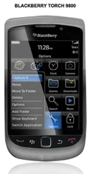 PURO pouzdro silikonové pro BlackBerry 9800, černá