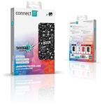 Puzdro CONNECT IT pre Amazon Kindle 2021 (11. generácia), DOODLE black