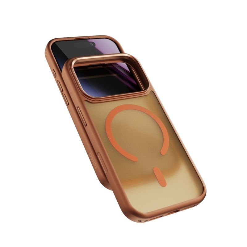 Puzdro Epico HeroMatte Pro Mag+ | iPhone 17 Pro | oranžová | kompatibilné s Qi2 a MagSafe