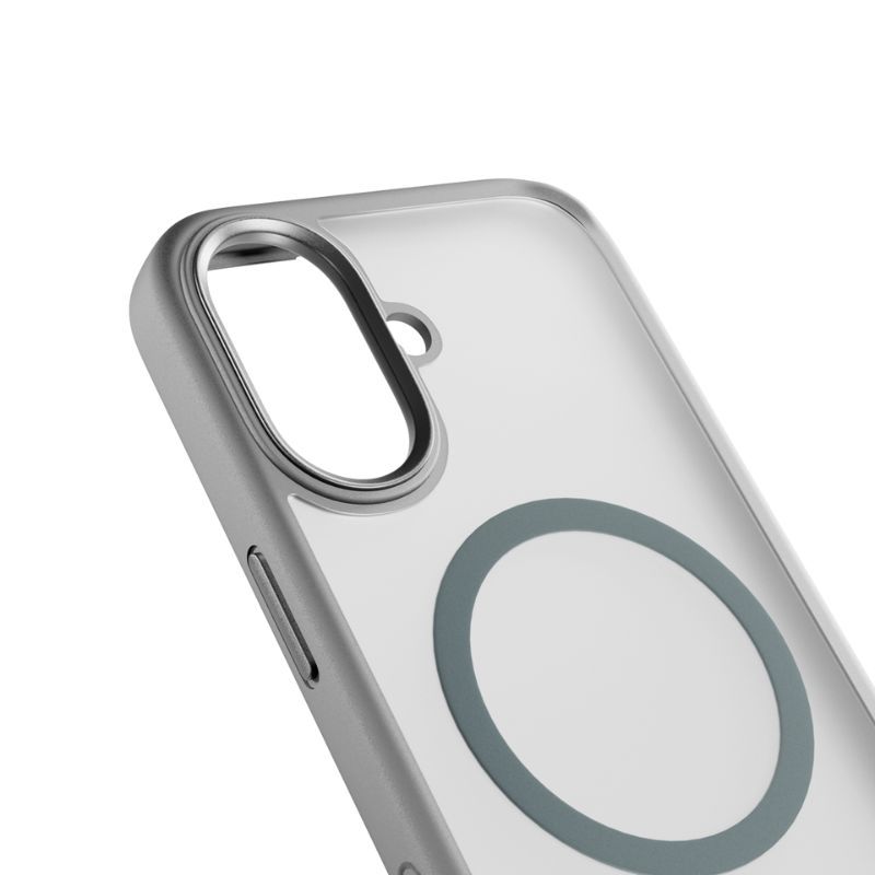 Puzdro Epico HeroMatte Pro Mag+ | iPhone 17 | sivé | kompatibilné s Qi2 a MagSafe | celý kruh