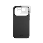 Puzdro Epico Leather Pro Mag+ pre iPhone 17 Pro/18 Pro, kompatibilné s Qi2 a MagSafe – čierne (ochrana fotoaparátu)