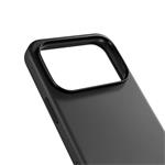 Puzdro Epico Leather Pro Mag+ pre iPhone 17 Pro/18 Pro, kompatibilné s Qi2 a MagSafe – čierne (ochrana fotoaparátu)