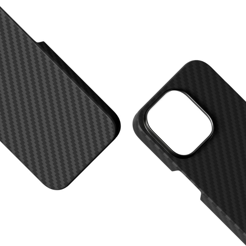 Puzdro Epico Mag+ Carbon pre iPhone 16 Pro - čierne