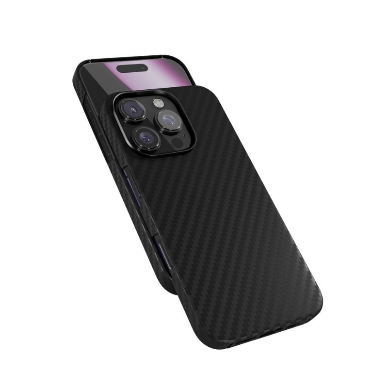 Puzdro Epico Mag+ Carbon pre iPhone 16 Pro Max - čierne