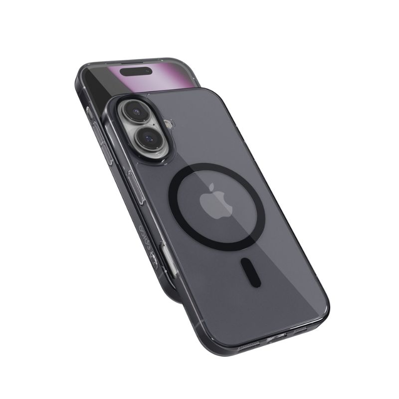 Puzdro Epico SlimGlass pre iPhone 16 Plus - čierne