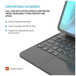 Puzdro s bezdrôtovou klávesnicou FIXED Typee pre Apple iPad 10,9" (2022)/iPad 11" (2025), CZ, čierne