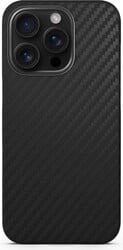Puzdro Spello Carbon+ Mag+ pre iPhone 16 Pro – čierne