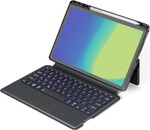 Puzdro Spello s podsvietenou klávesnicou | Xiaomi 6/Pro/Pro 2023 11” | CZ | čierna | integrovaný stojan a slot na stylus