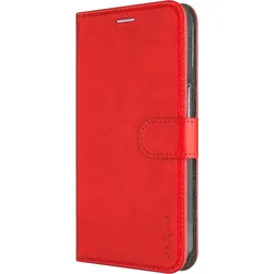 Puzdro typu kniha FIXED Opus pre Apple iPhone 16e, červené