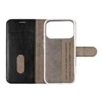 Puzdro typu kniha FIXED Opus pre Apple iPhone 17 Pro, čierne
