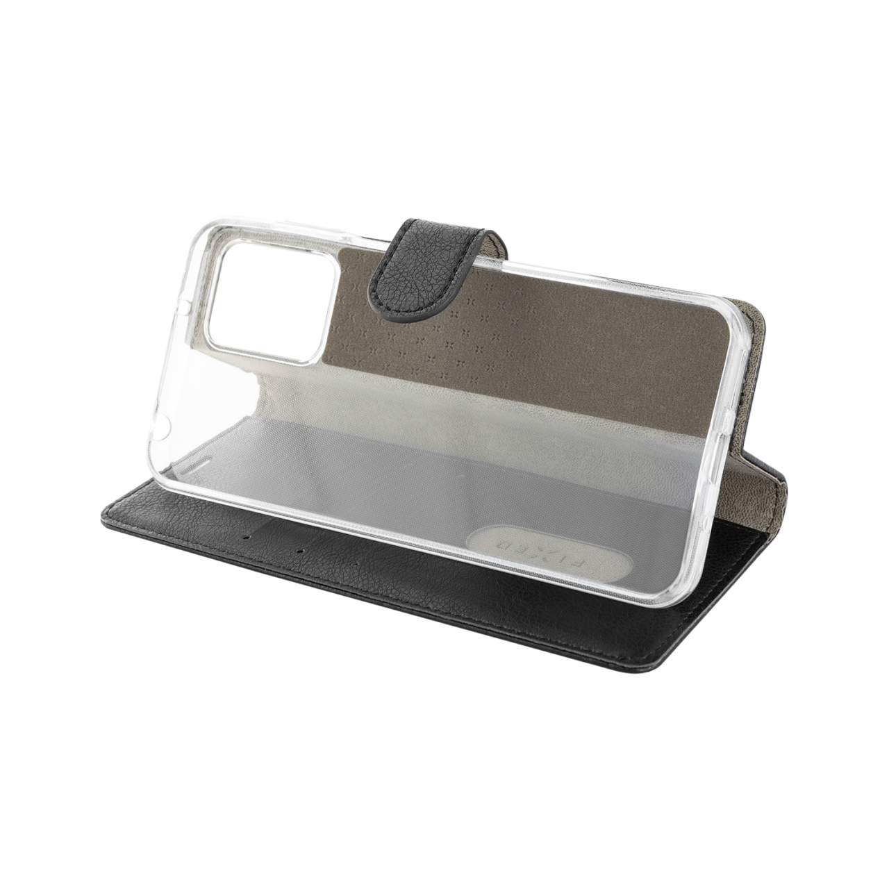 Puzdro typu kniha FIXED Opus pre Motorola Moto G23, čierne