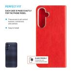 Puzdro typu kniha FIXED Opus pre Samsung Galaxy A25 5G, červené