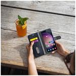 Puzdro typu kniha FIXED Opus pre Samsung Galaxy A35 5G, čierne