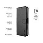 Puzdro typu kniha FIXED Opus pre Xiaomi Redmi Note 12S, čierne