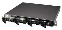 QNAP TS-419U, 4-bay Turbo NAS Server; RAID 0,1,5,6 Hot Swap