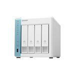 QNAP TS-431K (4 jadrá 1,7 GHz / 1 GB RAM DD3 / 4x SATA / 2x GbE / 3x USB 3.2 Gen1 / snímky)