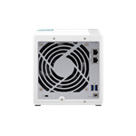 QNAP TS-431K (4 jadrá 1,7 GHz / 1 GB RAM DD3 / 4x SATA / 2x GbE / 3x USB 3.2 Gen1 / snímky)