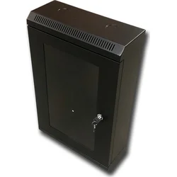 RACK DATACOM 10" 12U/140 mm (sklo) čierny