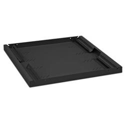 RACK Polička s perforací 1U/450mm