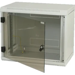 RACK TRITON 19" rack RBA-AS6 12U/600 mm (sklo) sivá