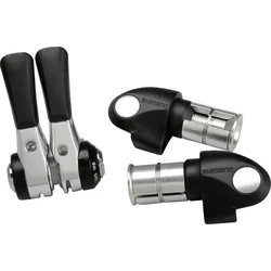 Řadící a brzdová páka SHIMANO DURA-ACE SL-BS79 pár 2/3 rychl x 10 rychl HITECH šedá BAR END typ