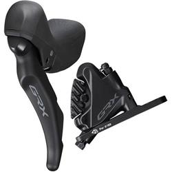 Řadící a brzdový set SHIMANO GRX ST-RX600 2x11 rychlostí přední třmen polymer + chladič - FLAT MOUNT 