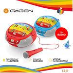 Rádioprijímač GoGEN s CD GoGEN DÉČKO PLAYER B, modrý